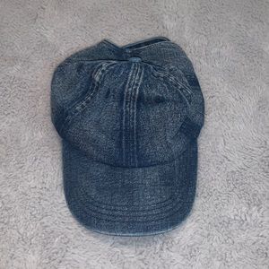 Denim baseball cap!